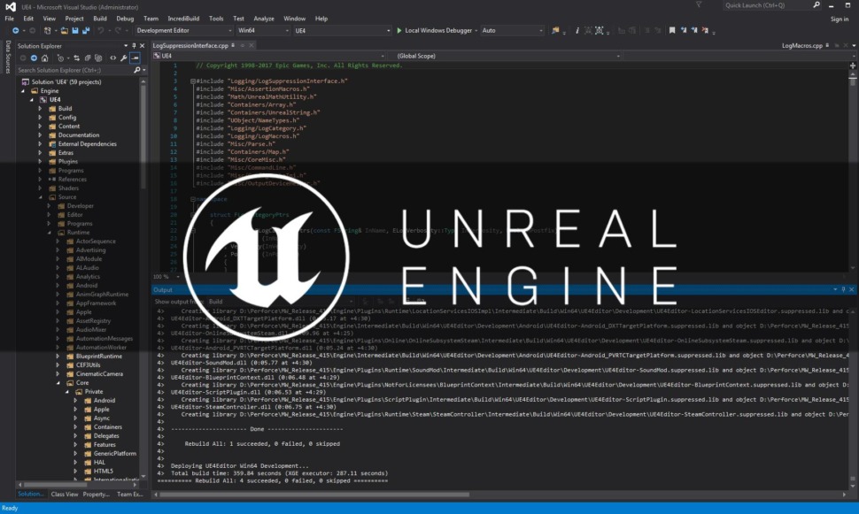 Как скомпилировать проект в unreal engine 4 для mac os на windows