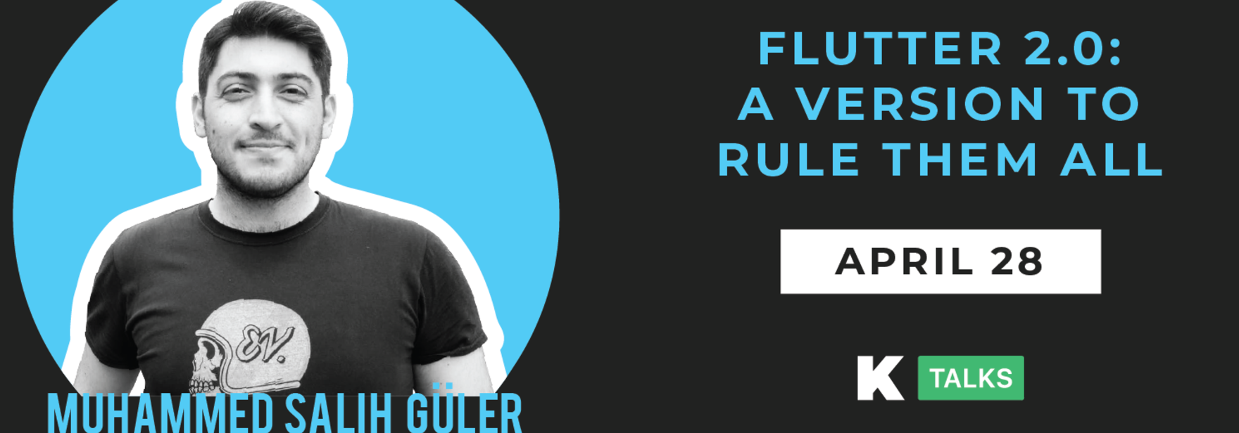 Обложка курса Митап KTalks «Flutter 2.0: a version to rule them all»