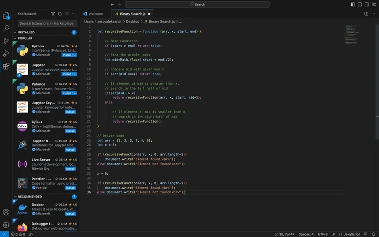 vs code